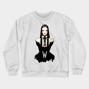 Wednesday Addams Fashion T-Shirt Crewneck Sweatshirt